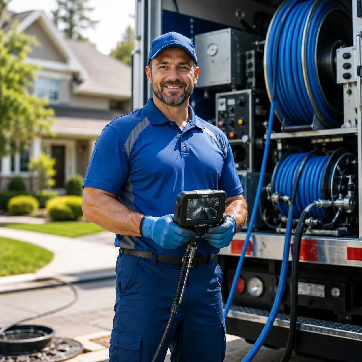 Local outdoor drain cleaning specialists in Valmeyer, IL